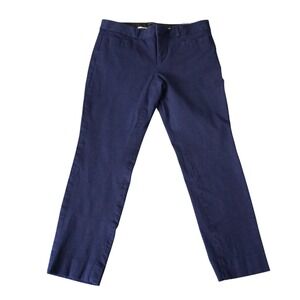 Banana‎ Republic Sloan Petite Navy Blue Slim Ankle Career Dress Pants 6P